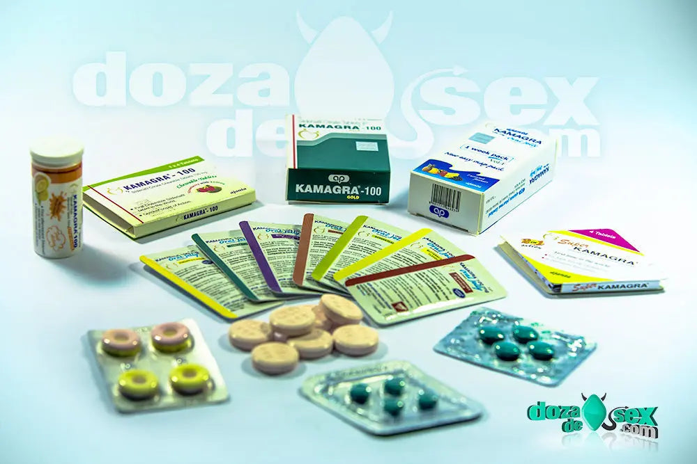 Gama Kamagra, stimulent sexual pentru stimularea unor erectii viguroase si durabile si pentru tratamentul impotentei