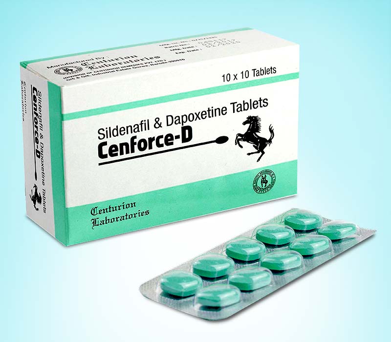 Cenforce-D - pastile pentru erectie si intarzierea ejacularii