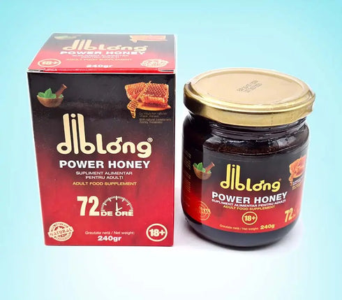DIBLONG POWER HONEY 100% natural, borcan mare 240 gr