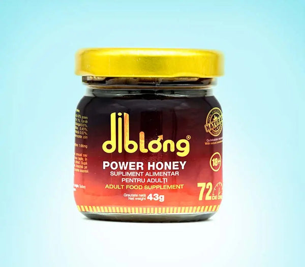 DIBLONG POWER HONEY 100% natural, borcan mic 43 gr