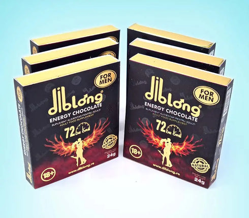 DIBLONG ENERGY CHOCOLATE PENTRU BARBATI 24 gr