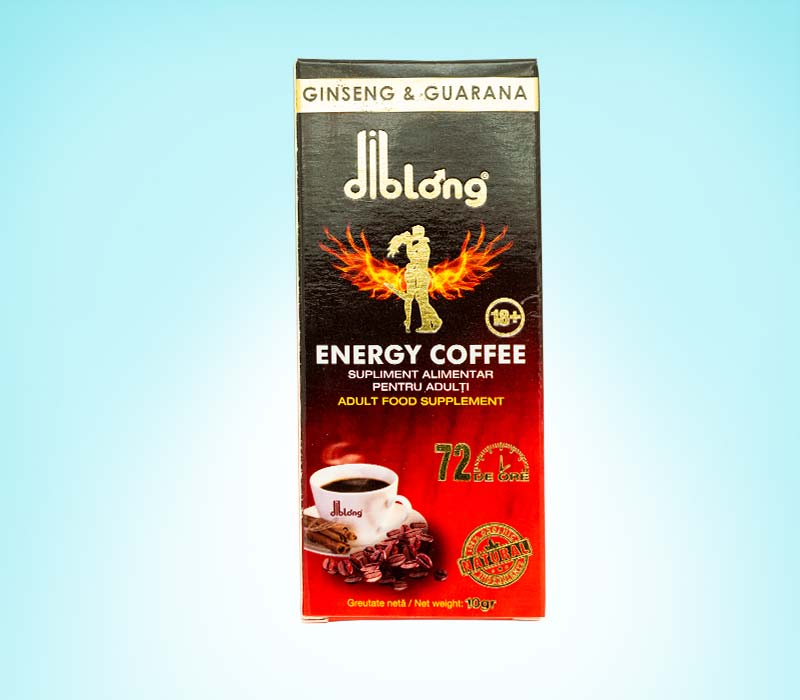 DIBLONG ENERGY COFFEE, 12 bucati