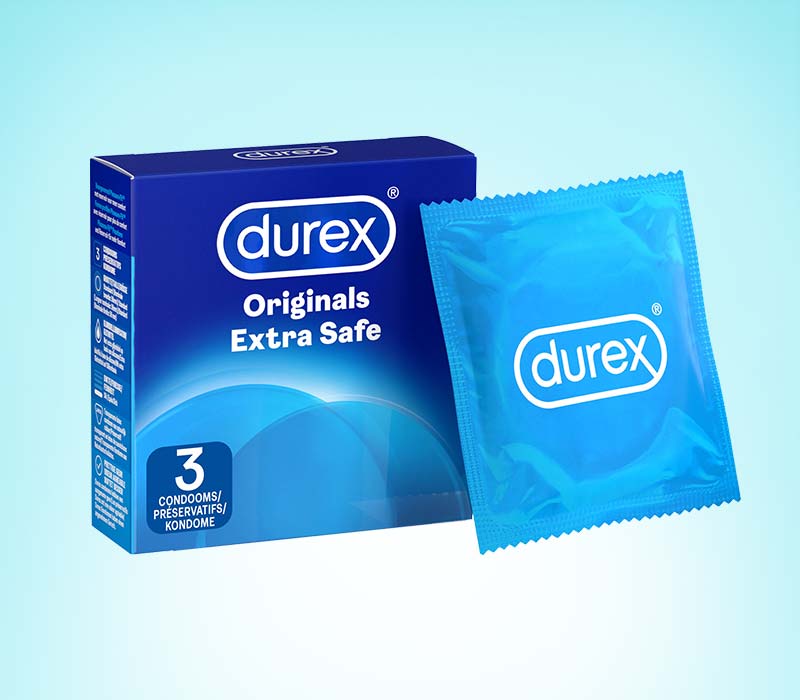 Prezervative Durex Originals Extra Safe - cutie 3 prezervative