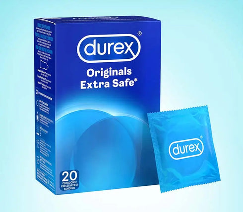 Prezervative Durex Originals Extra Safe - cutie 20 prezervative 20 prezervative