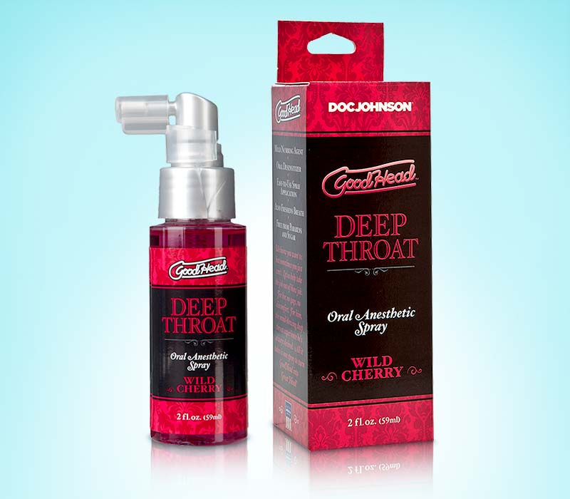 GoodHead 60ml - spray sex oral adanc, aroma de cirese