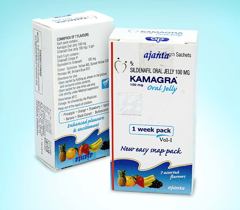Get Kamagra Oral Jelly 100mg Online,Week pack