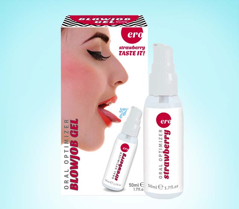 Oral Optimizer Blowjob Gel, Capsuni, 50 ml