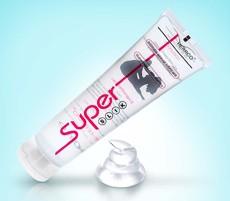 Super Slick - lubrifiant universal pentru sex, pe baza de apa, 100 ml