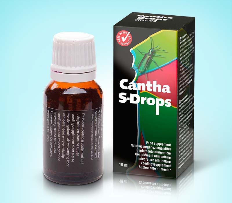 Cantha S-Drops - Picaturi Afrodisiace Cu Stimulare Sexuala