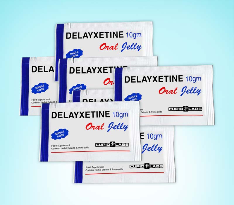 Delayxetine Oral Jelly - gel comestibil pentru intarzierea ejacularii