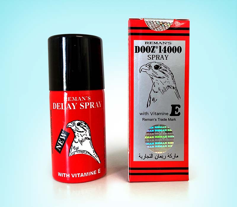 Dozz 14000 cu capac negru - spray pentru intarzierea ejacularii