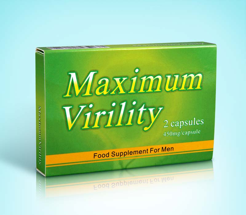 Maximum Virility, 2 capsule - capsule naturale pentru stimulare sexuala la barbati