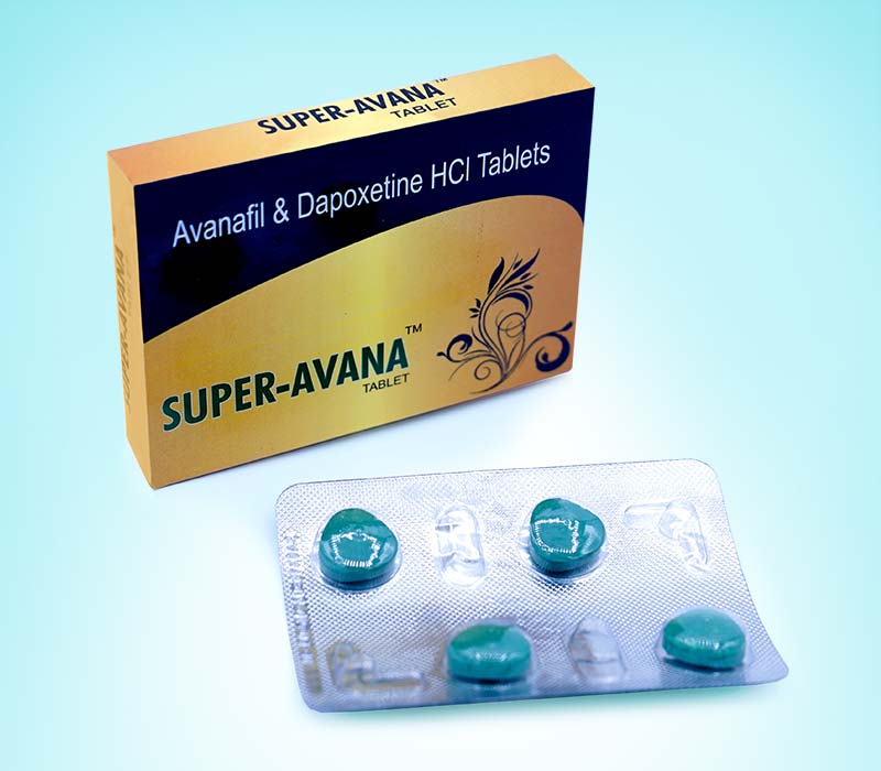 Super Avana - pastile 2 in 1 pentru stimularea erectiei si intarzierea ejacularii
