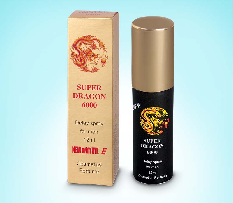 Super Dragon 6000 - spray pentru rezistenta mai mare la sex