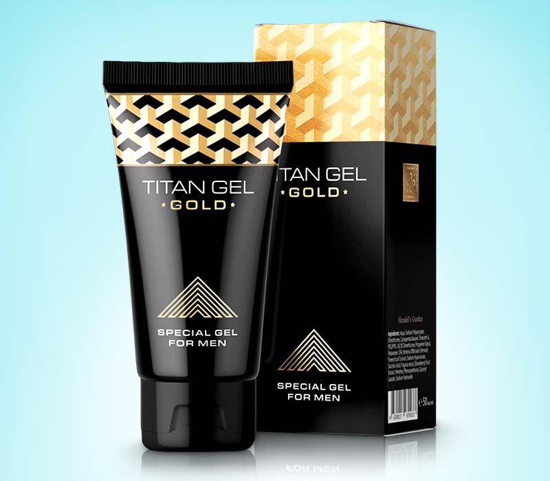 Titan Gel Gold - gel superior pentru marirea penisului, 50 ml
