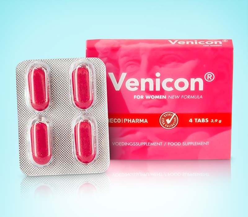 Venicon - capsule naturale afrodisiace pentru stimularea sexuala a femeilor